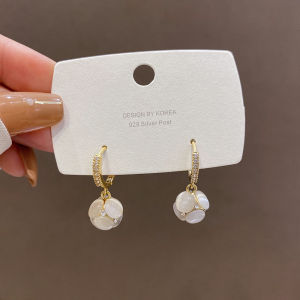 [New] KEEP IN TOUCH earrings female French style niche design popular ear buckles all-match temperament trend ear accessories[7001]