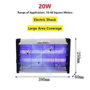 SG(Ready Stock)Ultraviolet mosquito killer lamp electric shock photocatalytic mosquito repellent lamp mosquito trap lamp insect killer lamp