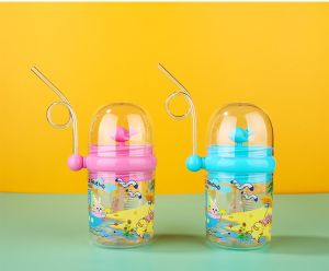 CUTE WHALE SPRAY KIDS WATER BOTTLE/CUP 250 ml/BPA Free