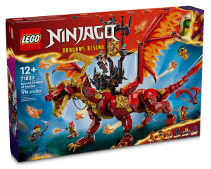 [HAPPY BRICKS] LEGO NINJAGO 71822 - RỒNG LỬA BÓNG ĐÊM CỦA KAI - SOURCE DRAGON OF MOTION