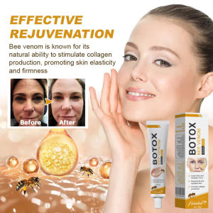 Bee Venom Facial Cream Mild Bee Venom Skin Cream Reduce Wrinkles Essence Cream Anti-wrinkle and Anti-aging Lightens Spots Hydrating Moisturizing Cream