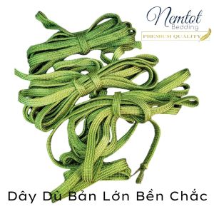 Võng Dù Cá Sấu 2 Lớp Mát Mịn Loại 1 (Màu Trơn) Bền Đẹp Giá Rẻ - Nemtot Bedding