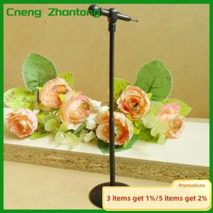 Cneng Cute Mini Plastic Microphone Model Dollhouse Miniature Furniture Accessories