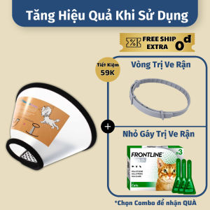 Vòng Chống Liếm Cho Mèo Và Cho Chó Zi Chen - Vòng Cổ Chống Liếm Dành Cho Thú Cưng