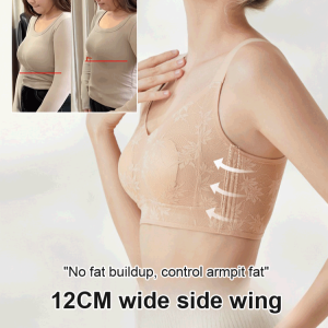 【Breast Minimizing】Lightweight Armpit Fat Control Push Up Bra Seamless Underwear Plus Size
