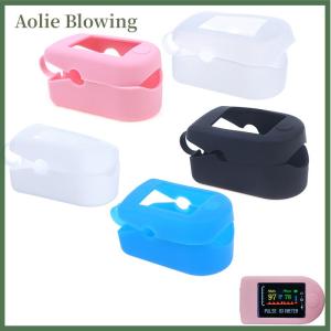 Aolie Silicone Storage Bag Finger Clip Oximeter Protective Case Oximeter Protective Holder Finger Pulse Protective Bracket
