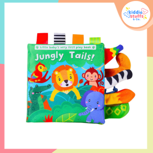 Kiddie Stuffs || Little Baby First Play Tails Cloth Book Early Learning