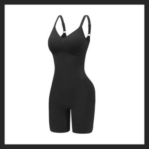 【VEIMIA】Sculpting Bodysuit Double-X Support For Full Body Shaping Zero-Pressure Fit With Built-in Bra Instant Body Contouring Seamless Shapewear Bodysuit All-In-One Weave Technology Body Shapewear