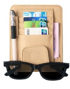 Tempat Kartu Visor Card Holder Sunvisor Mobi Car Organizer Karcis Sun Visor Car Organizer