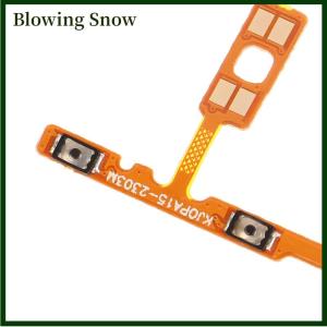 Blowing 1Pcs Power ON OFF Control Key Mute Switch Volume Button Flex Cable For OPPO A15 Replace Accessories