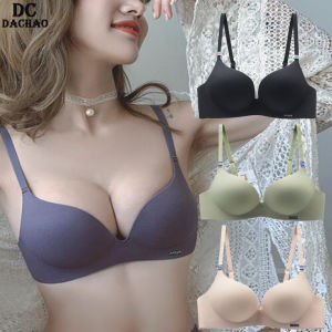 AB Cup Wire Free Bra For Women Ladies 2019 Breathable Underwear Female Fashion Push Up Bra Comfort Wireless Bra 4 Colors HY18H0125)