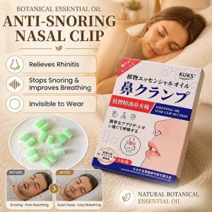 Nasal Clip/Nasal Patch/Essential Oil/Dry Nose Patch/Nasal Congestion Patch/Improved Breathing/Eases Dry Nose/Portable/Sleep Sports Home Work Study Use