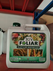 NH 3Gs Foliar Japan Technology Soil Conditioner & Growth Enhancer 4 Liter | Includes Measuring Cup Green/Red