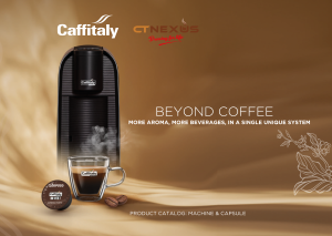 MERDEKA SALES | Caffitaly S36 Capsule Coffee Machine with 2 Boxes of Caffitaly Capsule Coffee ( Nocciola)