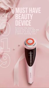 *Authorised SG Retailer*Face Ioniser Device | 4 Modes | PROMO|  Electric Face Cleanser |  Imported Set