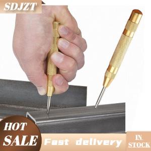SDJZT 5 Inch Automatic Center Pin Punch Spring Loaded Mark Starting Holes Tools