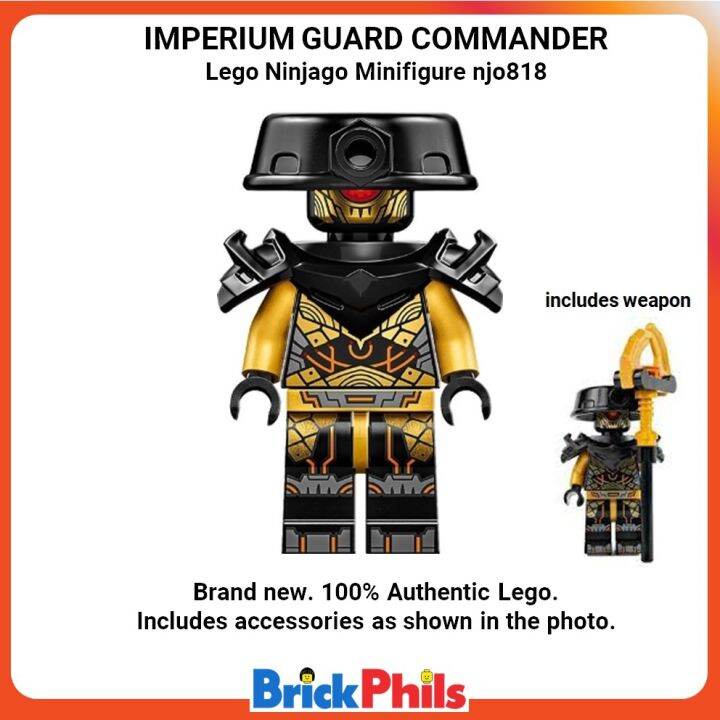 Lego Ninjago Minifigure njo818 Imperium Guard Commander | Lazada PH