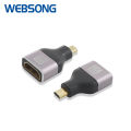 Connector HDTV Female to HDTV Micro Male 8K WEBSONG. 