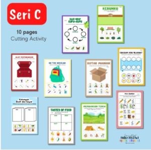 Paket Alat Menggunting dan Menempel CUT AND PASTE