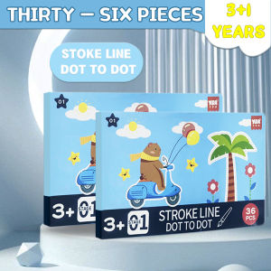 64 Page Tracing pad For Kids Training Pen control training book Coloring Book Erasable Writing Materials For Kid Educational