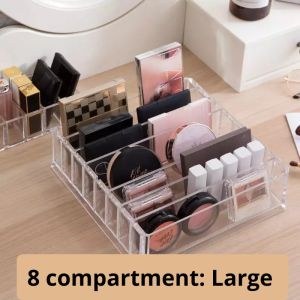 MIYA Kotak Simpanan Mekap Eyeshadow Organizer Bekas Mekap Murah Cosmetic Storage Acrylic Holder rack Organiser Box