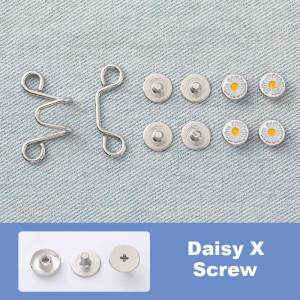 Invisible Adjustable Waist Buckle Jeans Metal Buttons for Clothes Removable Pants Pin Perfect Fit In Detachable