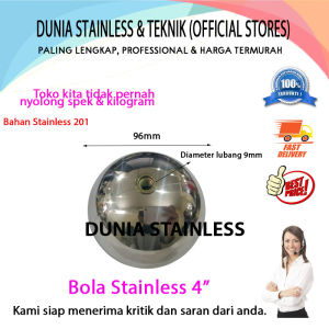 Bola stainless steel 4"