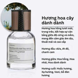 Nước Hoa Ô Tô Tinh Dầu Thơm Xe Hơi Khuếch Tán Nước Hoa Hương Hoa Cỏ Kết Hợp Gỗ Thơm Nước Hoa Để Bàn & Phòng Ngủ
