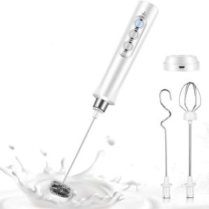 LOVELY HUT USB có thể sạc lại Máy đánh sữa điện Nhanh chóng 3 tốc độ có thể điều chỉnh Máy tạo bọt Tuổi thọ pin dài Hoạt động yên tĩnh Máy đánh trứng Hộ gia đình