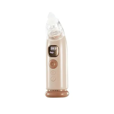 BAYOEMS Rechargeable Nasal Cleaner Automatic Soft Silicone Not Hurt Nose Baby Electric Aspirator