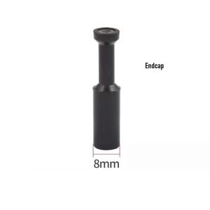 Adjustable Copper SPrayer Atomizing Kits 8mm OD Nozzles+Tee Connectors for Misting Watering Plant Devices