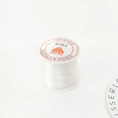 [HCM] 60m Cuộn dây nylon co giãn dùng làm vòng tay/ trang sức nhiều màu sắc Làm đồ Handmade xâu chuỗi đá-GL314