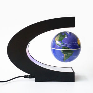 Floating Magnetic Levitation Globe Novelty Ball Light LED World Map Electronic Antigravity Lamp Home Decoration Creative Gifts