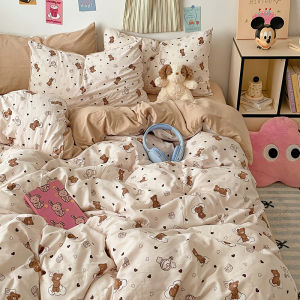 Vỏ chăn đơn/Nữ Hoàng/Vua phim hoạt hình Gấu trúc/bút chì Shin-chan/Kitty Quilt cover có thể giặt mềm