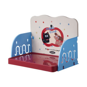 【Max1】COD โต๊ะอาหารสัตว์เลี้ยง รั้วป้องกันการรั่วซึม ถาดสำหรับวางเครื่องให้อาหาร ปรับสูง-ต่ำ ทำความสะอาดง่าย