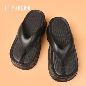 IFTMARK รองเท้าแตะผู้หญิง รองเท้าหูหนีบผู้หญิงเสริมส้น พื้นหนา แต่น้ำหนักเบา ใส่สบาย สีสันน่ารักสดใส ไม่ผิดหวังแน่นอน