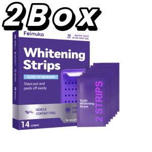 new Purple Teeth Whitning Strips Oral Hygiene Mint Fresh Breath Brighten Tooth Bleaching Lasting Oral Care Tooth Brightening Patches hot
