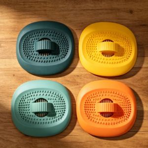 XIJIBAN Oval Sink Drain Stopper Silicone Non Slip Basin Plug Anti Clogging Sink Drain Cover Bathroom Kitchen Sink