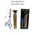 Paket Cukuran Vintage T-9 Alat Cukur Professional Portable Hair Clipper Jenggot Kumis Rambut. 