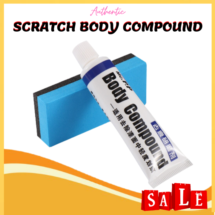 CAR CLEAR SCRATCH REMOVER: REPAIR PAINT BODY COMPOUND PASTE CLEAR KIT ...