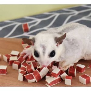 Sugar Glider Chicken Cod Fish Cube / Sugar Glider Chicken Cod Fish Sandwich /蜜袋鼯鸡肉鳕鱼粒 /蜜袋鼯鸡肉鳕鱼三文治