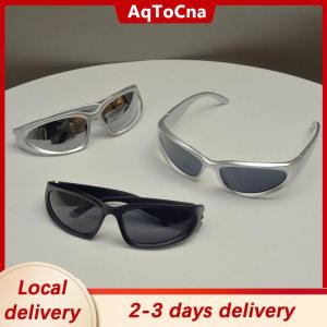 [COD] AqToCna Ship within 24 hours Sport Polarized Sunglasses Sun Glasses Goggles UV400 Windproof Steampunk Sunglasses for Men Women Fishing Retro