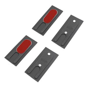 NCNC(okdeals01) 4Pcs Plastic Windproof Block Self-adhesive Push-pull Window Buffer Window Accessories Window Sealing Block Sliding Door