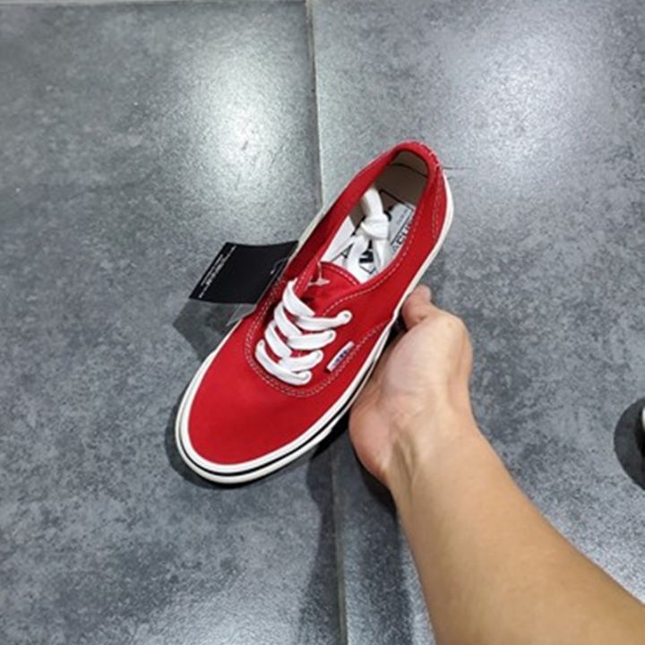 Vans AUT Anaheim Era classic women's shoes green orange milk