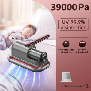JameMirs 69000Pa UV Dust Mite Vacuum Cleaner Cordless 99% Mite Removal Handheld Vacuum Rechargeable 吸尘机 除蟎機 For Bed/Sofa/Carpets/Pet