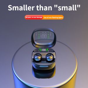 Fon telinga tanpa wayar baru fon telinga tanpa wayarultra kecil kualiti bunyi panggilan definisi tinggi universal untuk telefon Android dan Apple Zweicx