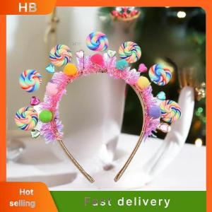 HB New Cartoon Lollipop Hairband Sweet Candy Hairband Girly Heart Princess Hair Accessories