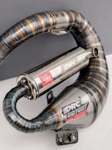 KNALPOT VESPA SMALLFRAME MODEL LUMACA PLAT GALVANIS