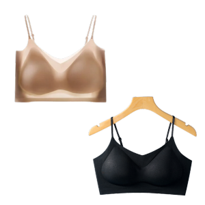 Ice Silk Seamless Underwear Liquid Foundation Invisible Bra Beautiful Back One Piece Underwear Cool And Breathable Womens Underwear