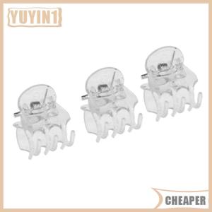 [COD] EHBqna SPORTS 50ชิ้นโปร่งใส6กรงเล็บกล้วยไม้คลิปพลาสติกผีเสื้อดอกไม้ใสรองรับผู้ให้บริการที่ชัดเจนสำหรับสวนเถาลำต้นพืชปีน